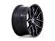 Niche Prodigy 5 Gloss Black with Dark Tinted Clear 5-Lug Wheel; 22x9; 38mm Offset (05-15 Tacoma)