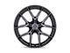 Niche Prodigy 5 Gloss Black with Dark Tinted Clear Wheel; 22x9; 38mm Offset (87-95 Jeep Wrangler YJ)