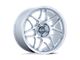 Motegi Tsubaki Hyper Silver with Machined Lip Wheel; 18x9.5; 15mm Offset (97-06 Jeep Wrangler TJ)