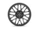 Motegi M9 Satin Black Wheel; 17x8; 40mm Offset (87-95 Jeep Wrangler YJ)