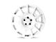 Motegi RF11 White 5-Lug Wheel; 17x7.5; 40mm Offset (05-15 Tacoma)