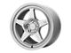 Motegi MR137 Hyper Silver Wheel; 17x8.5; 45mm Offset (87-95 Jeep Wrangler YJ)