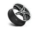 Motegi D5S Gloss Black Machined 5-Lug Wheel; 16x7; 45mm Offset (05-15 Tacoma)