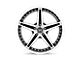 Motegi D5S Gloss Black Machined 5-Lug Wheel; 16x7; 45mm Offset (05-15 Tacoma)