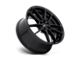 Niche DFS Gloss Black Wheel; 17x8; 40mm Offset (87-95 Jeep Wrangler YJ)