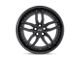 Niche Methos Gloss Black with Matte Black Wheel; 20x10.5; 40mm Offset (97-06 Jeep Wrangler TJ)