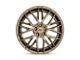 Niche Gamma Matte Bronze Wheel; 19x9.5; 35mm Offset (97-06 Jeep Wrangler TJ)