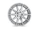 Niche Essen Gloss Silver Machined 5-Lug Wheel; 19x10; 40mm Offset (05-15 Tacoma)