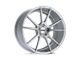 KMC Flux Brushed Silver 5-Lug Wheel; 20x8.5; 35mm Offset (05-15 Tacoma)