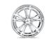 Foose Knuckle Chrome Wheel; 18x9.5; 1mm Offset (84-01 Jeep Cherokee XJ)