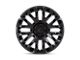 Fuel Wheels Quake Blackout Wheel; 18x9; 1mm Offset (87-95 Jeep Wrangler YJ)