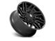 Fuel Wheels Typhoon Gloss Black Wheel; 20x9; 1mm Offset (07-18 Jeep Wrangler JK)