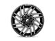 Fuel Wheels Typhoon Gloss Black Milled Wheel; 20x9; 1mm Offset (18-24 Jeep Wrangler JL)