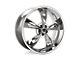 American Racing Torq Thrust M Chrome Wheel; 18x8; 0mm Offset (87-95 Jeep Wrangler YJ)