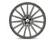 Asanti Polaris Matte Graphite Wheel; 22x9; 32mm Offset (84-01 Jeep Cherokee XJ)