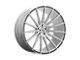 Asanti Polaris Brushed Silver with Carbon Fiber Insert 5-Lug Wheel; 19x8.5; 38mm Offset (05-15 Tacoma)