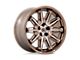 Asanti Imperator Bronze Machined with Bronze Lip Wheel; 20x10.5; 40mm Offset (93-98 Jeep Grand Cherokee ZJ)