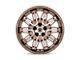 Asanti Imperator Bronze Machined with Bronze Lip Wheel; 20x10.5; 40mm Offset (93-98 Jeep Grand Cherokee ZJ)