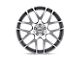 TSW Nurburgring Gunmetal with Mirror Cut Face Wheel; 21x9; 45mm Offset (87-95 Jeep Wrangler YJ)