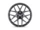 TSW Nurburgring Matte Gunmetal Wheel; 21x10.5; 50mm Offset (87-95 Jeep Wrangler YJ)