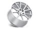 TSW Chrono Silver with Mirror Cut Face Wheel; 21x10.5; 28mm Offset (97-06 Jeep Wrangler TJ)