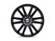 TSW Gatsby Matte Black 5-Lug Wheel; 20x8.5; 40mm Offset (05-15 Tacoma)