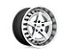 TSW Degner Matte Titanium with Machined Face 5-Lug Wheel; 20x10.5; 40mm Offset (05-15 Tacoma)