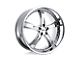 TSW Jarama Chrome Wheel; 18x9.5; 40mm Offset (97-06 Jeep Wrangler TJ)