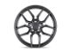 TSW Silvano Gloss Gunmetal Wheel; 18x8.5; 20mm Offset (84-01 Jeep Cherokee XJ)