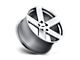 TSW Bristol Silver with Mirror Cut Face 5-Lug Wheel; 18x8.5; 40mm Offset (05-15 Tacoma)