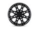 Level 8 Wheels Slingshot Matte Black Wheel; 17x8.5; -10mm Offset (97-06 Jeep Wrangler TJ)