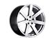 TSW Bardo Hyper Silver 5-Lug Wheel; 17x8; 40mm Offset (05-15 Tacoma)