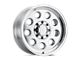 Level 8 Wheels Hauler Polished 5-Lug Wheel; 15x6; 0mm Offset (05-15 Tacoma)