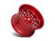 XD Gunner Candy Red Milled Wheel; 20x10; -18mm Offset (20-24 Jeep Gladiator JT)