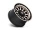 XD Omega Satin Black with Bronze Tint Wheel; 17x9; 0mm Offset (20-24 Jeep Gladiator JT)