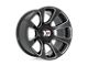 XD Reactor Gloss Black Milled 5-Lug Wheel; 20x9; 0mm Offset (14-21 Tundra)