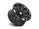 XD Reactor Gloss Black Milled 5-Lug Wheel; 20x9; 0mm Offset (14-21 Tundra)