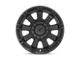 XD Gauntlet Satin Black Wheel; 20x9; 0mm Offset (76-86 Jeep CJ7)