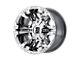 XD Monster II PVD Chrome Wheel; 20x10; -24mm Offset (76-86 Jeep CJ7)