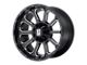 XD Bomb Gloss Black with Milled Accents Wheel; 18x9; 0mm Offset (76-86 Jeep CJ7)