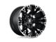 Fuel Wheels Vapor Matte Black with Gray Tint 5-Lug Wheel; 18x9; 1mm Offset (14-21 Tundra)