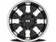 Hardrock Offroad Insane Satin Black Milled Wheel; 20x12; -44mm Offset (20-24 Jeep Gladiator JT)