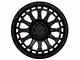 Black Rhino Raid Matte Black 6-Lug Wheel; 17x8.5; 18mm Offset (22-24 Frontier)