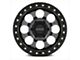 KMC Riot SBL Anthracite with Satin Black Lip 6-Lug Wheel; 18x9; 18mm Offset (22-24 Frontier)