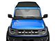 SEC10 Hood and Side Stripes; Matte Black (21-24 Bronco 4-Door)