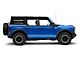 SEC10 Hood and Side Stripes; Gloss Black (21-24 Bronco 4-Door)