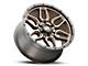 G-FX TR-18 Matte Bronze with Matte Black Lip 6-Lug Wheel; 18x9; 0mm Offset (10-24 4Runner)