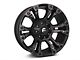 Fuel Wheels Vapor Matte Black Double Dark Tint 6-Lug Wheel; 18x9; -12mm Offset (21-24 Bronco, Excluding Raptor)