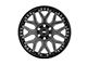 Rough Country 95 Series Gloss Black Machined 6-Lug Wheel; 20x10; -25mm Offset (22-24 Tundra)