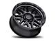 Black Rhino Alamo Matte Black with Black Bolts 6-Lug Wheel; 17x9; 12mm Offset (10-24 4Runner)